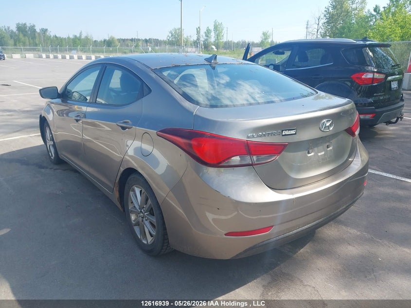 Vin: 5npdh4ae4eh486642, lot: 3015939, hyundai elantra se/sport/limited 20143