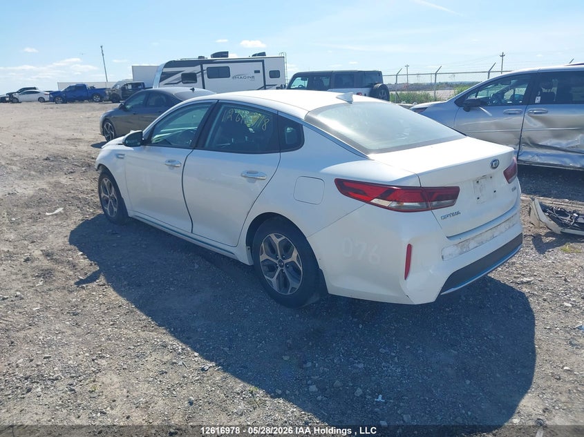 Vin: knagt4le2l5042646, lot: 3015985, kia optima hybrid lx 20203