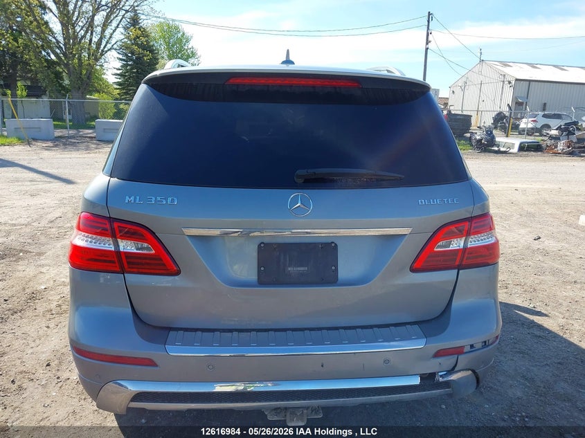 2012 Mercedes-Benz Ml 350 4Matic VIN: 4JGDA5HB3CA033165 Lot: 12616984