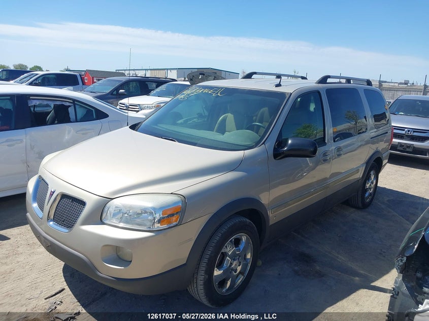 2008 Pontiac Montana Sv6 Uplevel VIN: 1GMDV33198D107685 Lot: 12617037