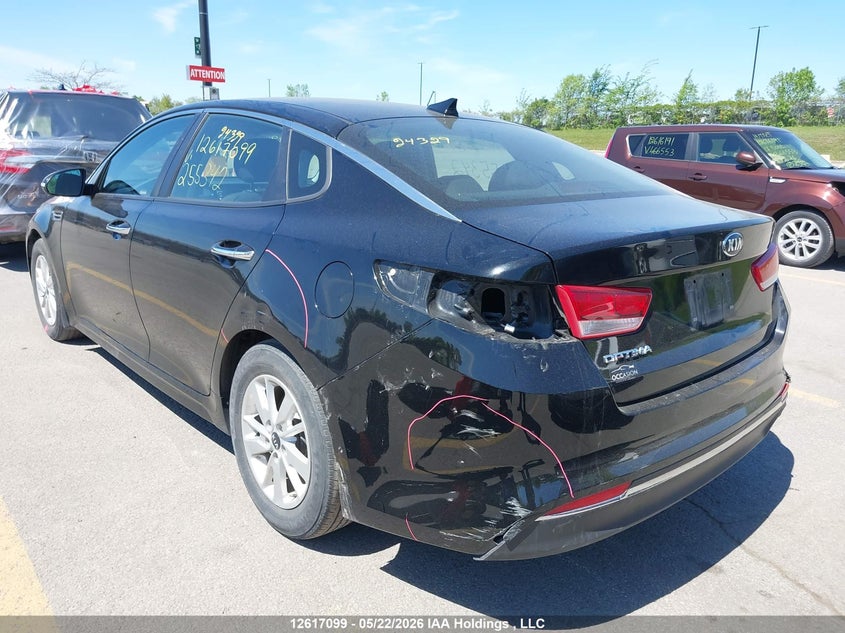 Vin: 5xxgt4l33jg255342, lot: 3016112, kia optima lx/lx+ 20183