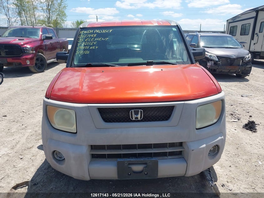 2003 Honda Element VIN: 5J6YH17233L801124 Lot: 12617143