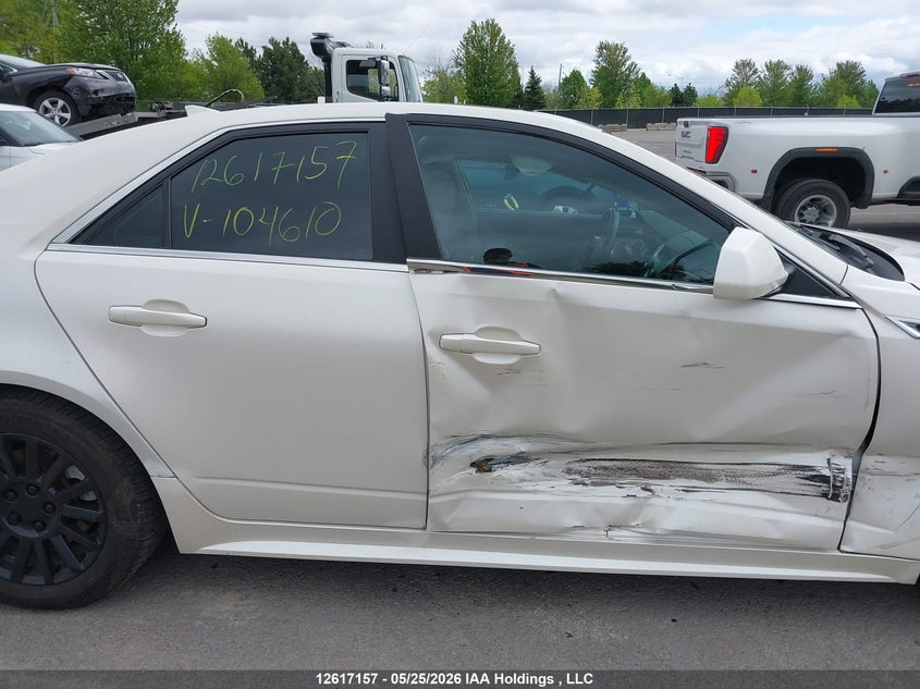 2012 Cadillac Cts VIN: 1G6DC5E56C0104610 Lot: 12617157