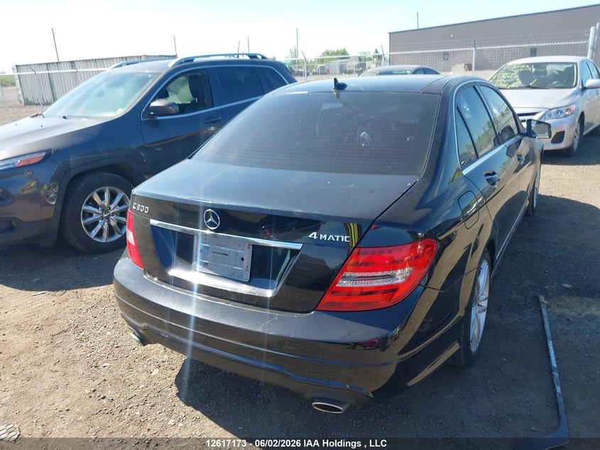 Vin: wddgf8ab4ea965317, lot: 3016194, mercedes-benz c 300 4matic 20144
