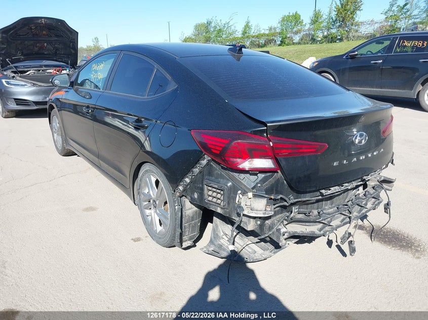 Vin: kmhd84lf2lu979529, lot: 3016199, hyundai elantra sel/value/limited 20203