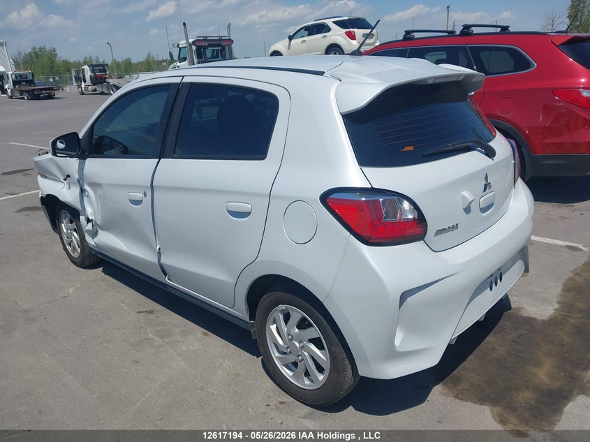 Vin: ml32auhj5ph001072, lot: 3016218, mitsubishi mirage es/le 20233