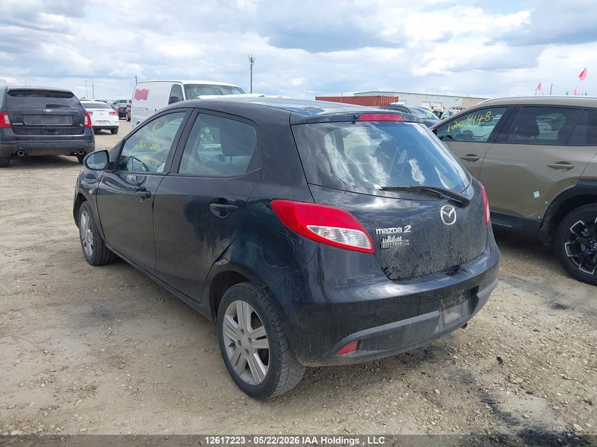 Vin: jm1de1ky1d0165556, lot: 3016258, mazda mazda2 20133