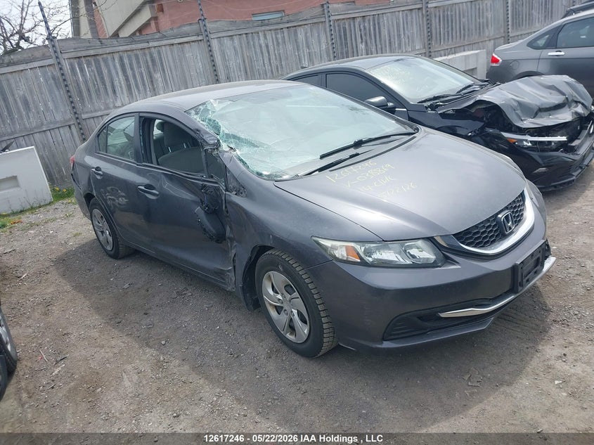 Vin: 2hgfb2f45eh038869, lot: 3016281, honda civic lx 2014 img_1