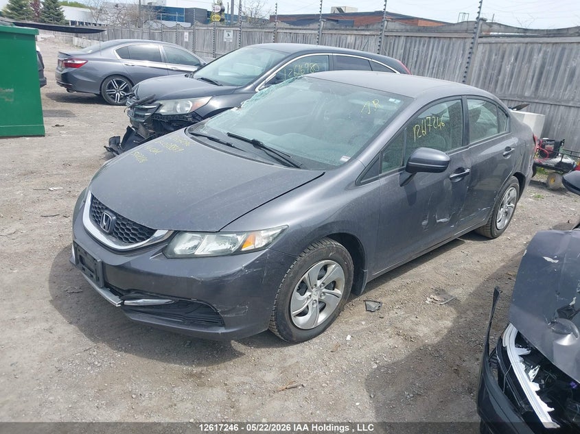 Vin: 2hgfb2f45eh038869, lot: 3016281, honda civic lx 20142