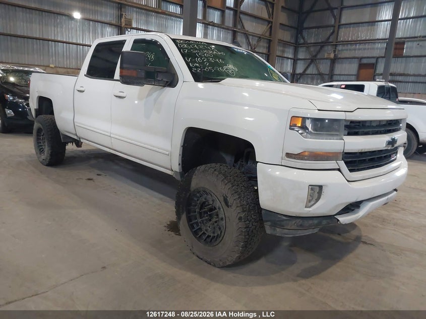 2017 Chevrolet Silverado 1500 2Lt, Затоплення, IAAI, VIN 3GCUKREC7HG162346
