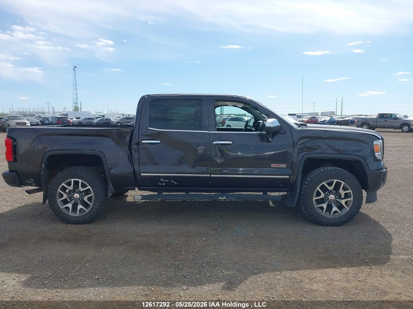 2014 Gmc SIERRA 5.3 K1500 Slt black Lot 111012617292 Vin 3GTU2VEC1EG230810