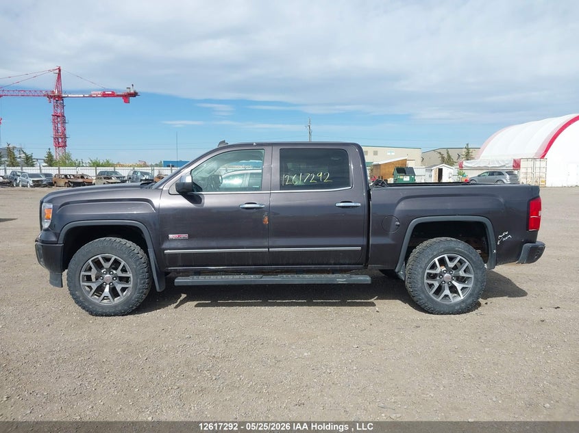 2014 Gmc SIERRA 5.3 K1500 Slt black Lot 111012617292 Vin 3GTU2VEC1EG230810
