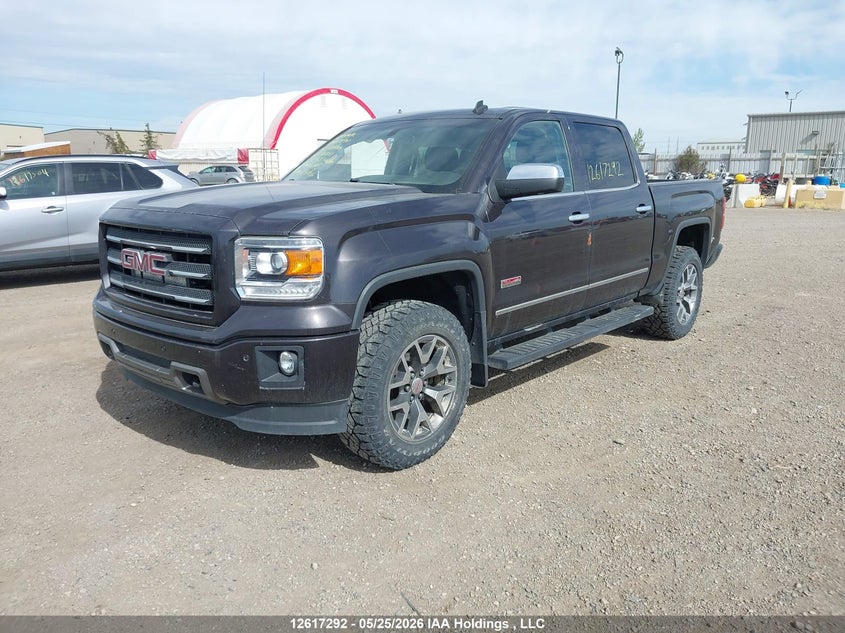 2014 Gmc SIERRA 5.3 K1500 Slt black Lot 111012617292 Vin 3GTU2VEC1EG230810