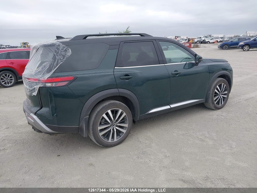 Vin: 5n1dr3df6pc274993, lot: 3016383, nissan pathfinder platinum 20234