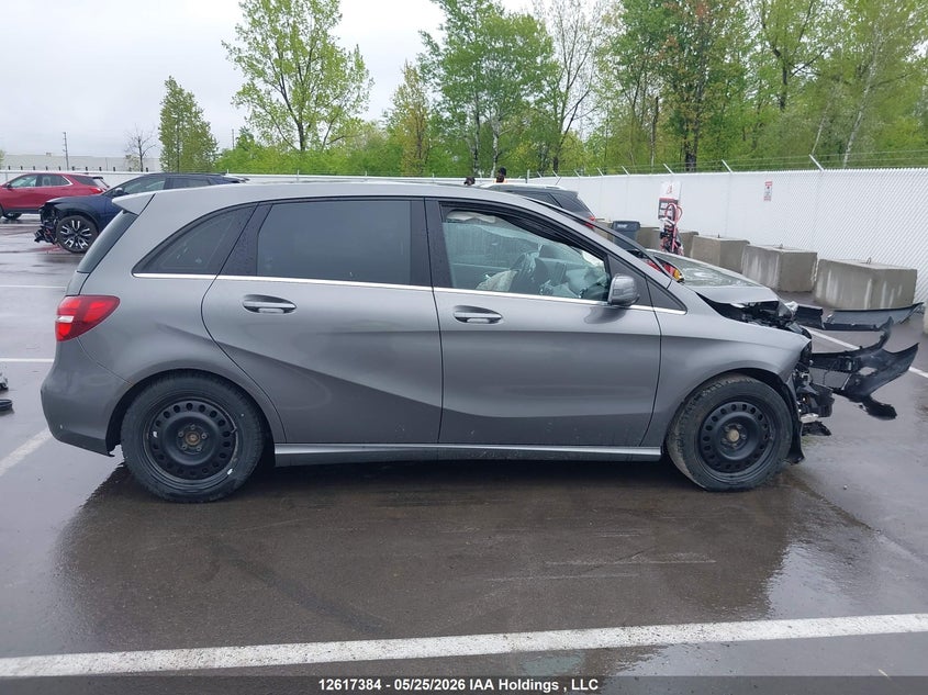 2015 Mercedes-Benz B 250 4Matic Sports Tourer VIN: WDDMH4GB2FJ337285 Lot: 12617384