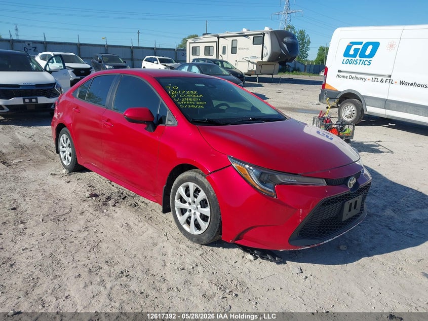 Vin: 5yfbpmbe4mp243391, lot: 3016431, toyota corolla le 2021 img_1