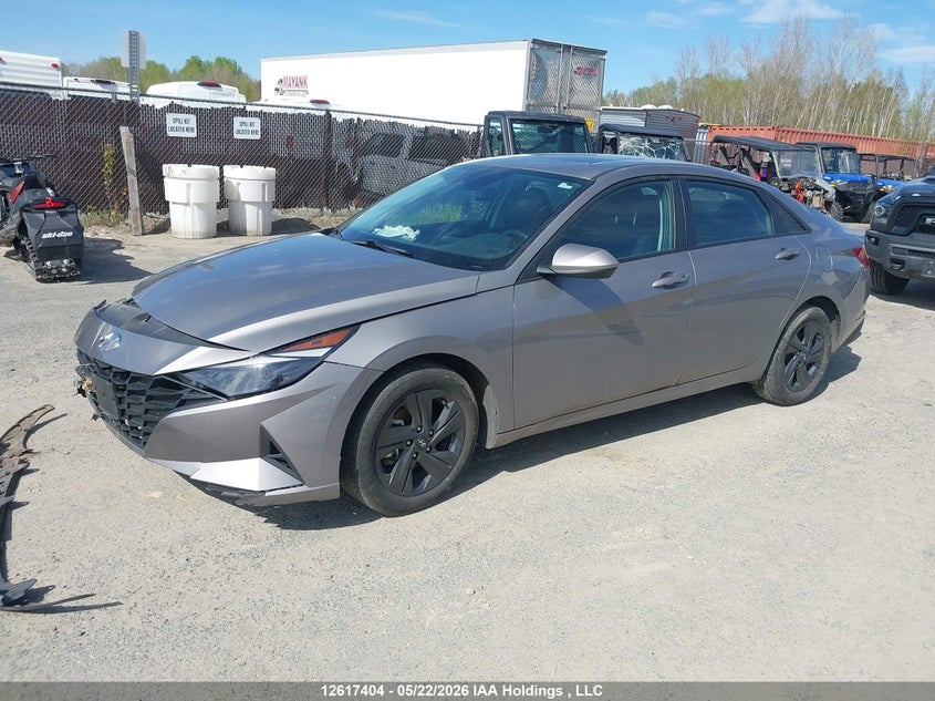 Vin: kmhlm4ag0pu599582, lot: 3016443, hyundai elantra preferred ivt with tech package 20232