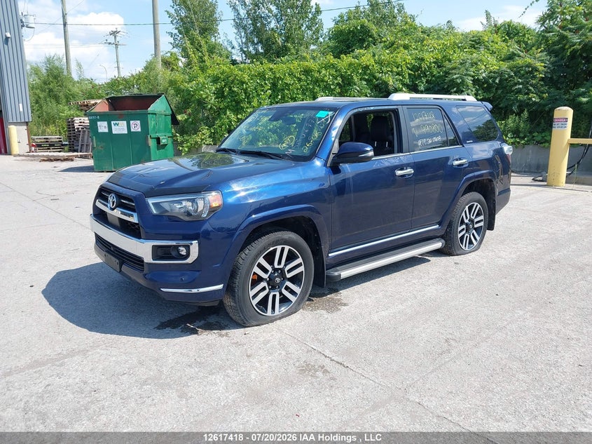 2022 Toyota 4Runner, Угон, IAAI, VIN JTEKU5JR8N5990800 — фото 2