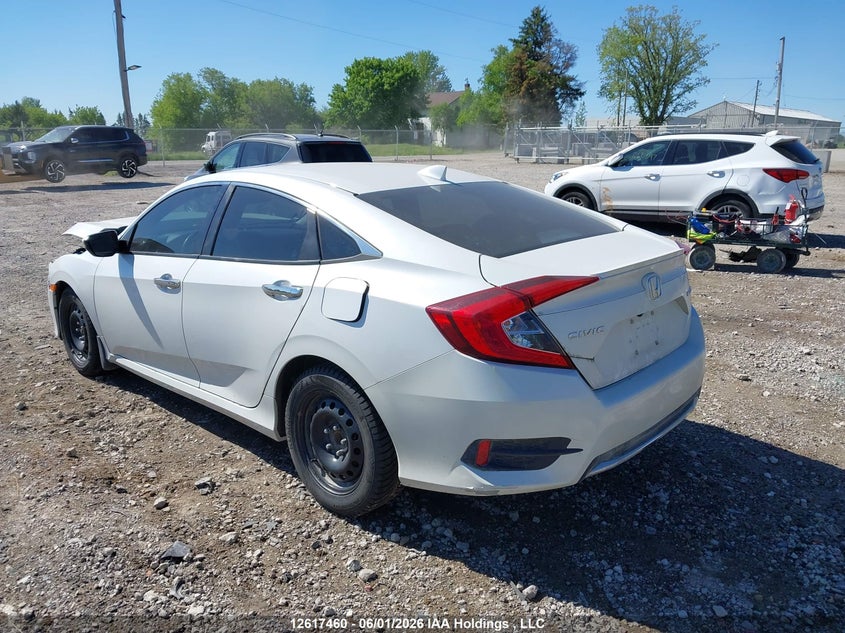 Vin: 2hgfc1f93lh104822, lot: 3016504, honda civic 20203