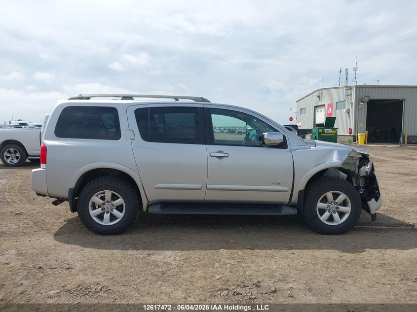 2008 Nissan Armada Se VIN: 5N1AA08CX8N600261 Lot: 12617472