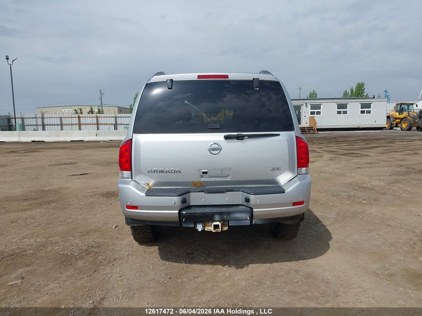2008 Nissan Armada Se VIN: 5N1AA08CX8N600261 Lot: 12617472