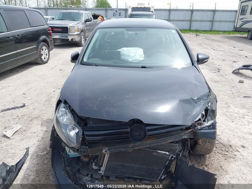 2011 VOLKSWAGEN GOLF HATCHBACK 2.5L I-5 DOHC, VVT, 170HP