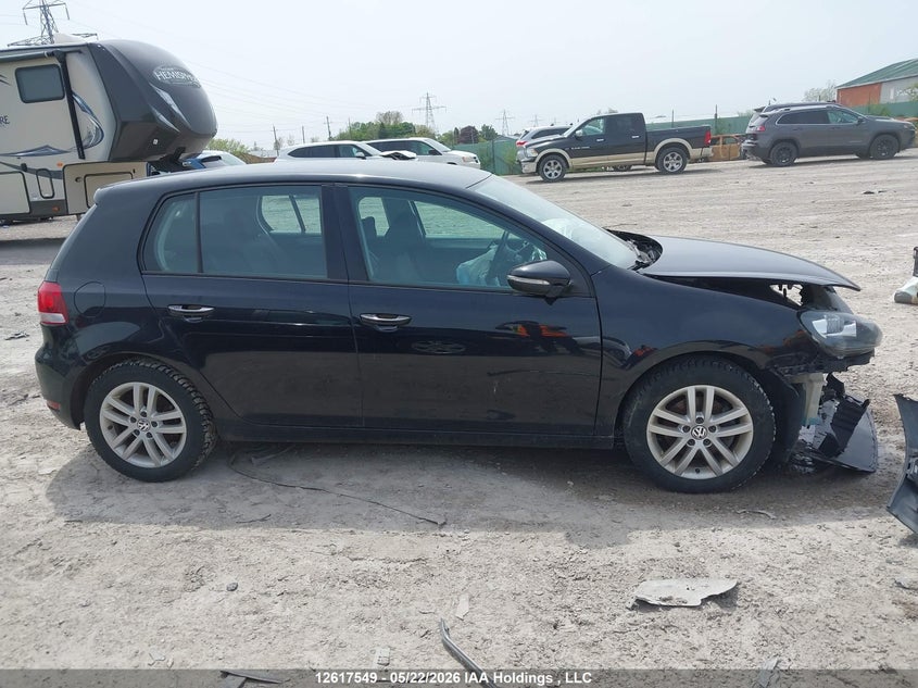 2011 VOLKSWAGEN GOLF HATCHBACK 2.5L I-5 DOHC, VVT, 170HP