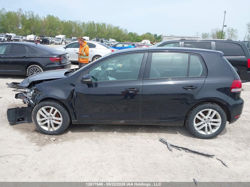 2011 VOLKSWAGEN GOLF HATCHBACK 2.5L I-5 DOHC, VVT, 170HP
