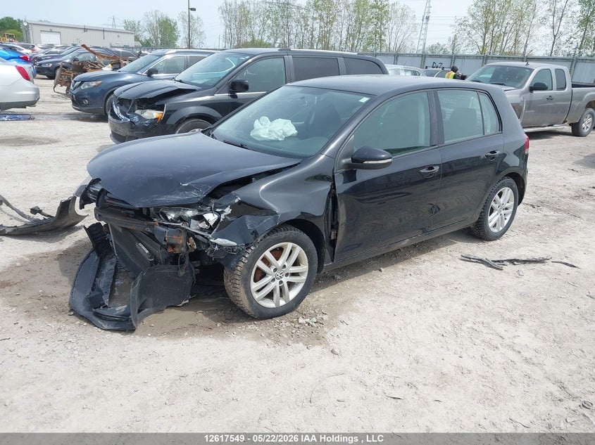 2011 VOLKSWAGEN GOLF HATCHBACK 2.5L I-5 DOHC, VVT, 170HP