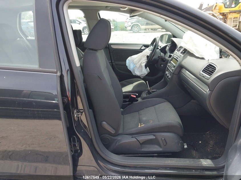 2011 VOLKSWAGEN GOLF HATCHBACK 2.5L I-5 DOHC, VVT, 170HP