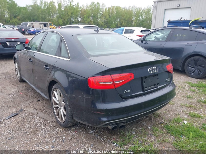 Vin: wauffcfl0fn004473, lot: 3016610, audi a4 2.0t progressiv plus 20153