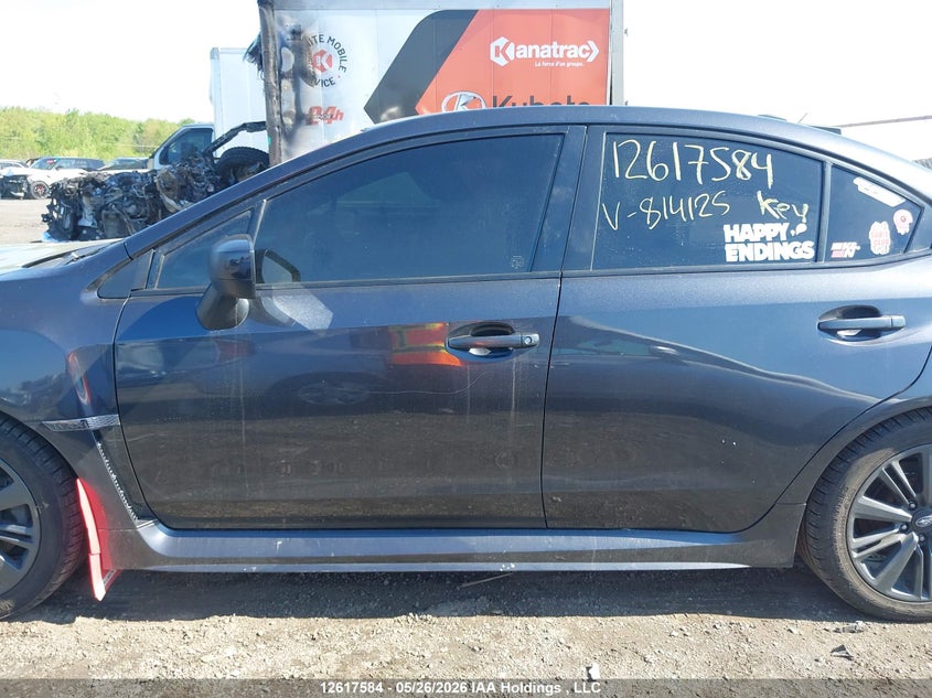 2019 Subaru Wrx VIN: JF1VA1A61K9814125 Lot: 12617584
