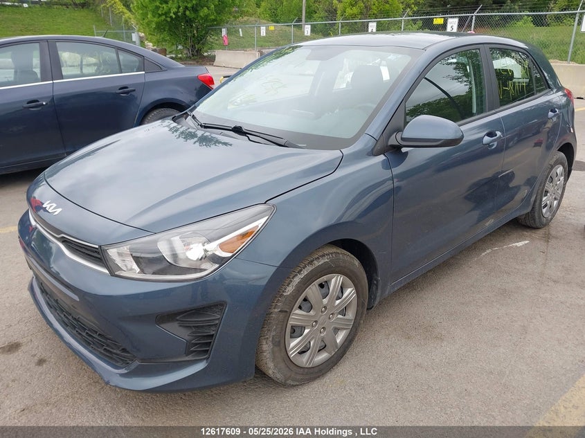 Vin: 3kpa25ad5ne487174, lot: 3016669, kia rio lx premium/lx+ 20222