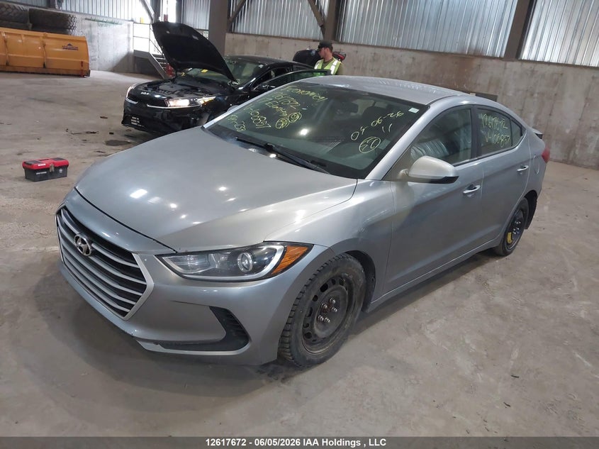 Vin: 5npd74lf4hh106857, lot: 3016743, hyundai elantra 20172