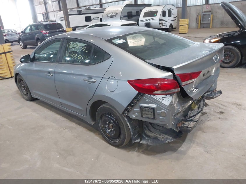 Vin: 5npd74lf4hh106857, lot: 3016743, hyundai elantra 20173