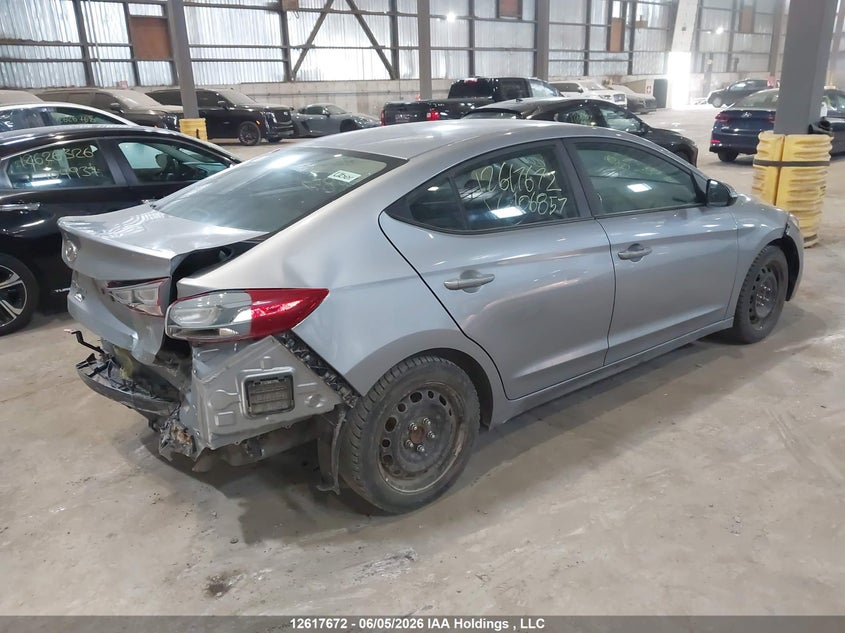 Vin: 5npd74lf4hh106857, lot: 3016743, hyundai elantra 20174