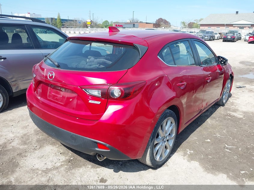 Vin: jm1bm1m33e1104099, lot: 3016760, mazda mazda3 gt-sky 20144
