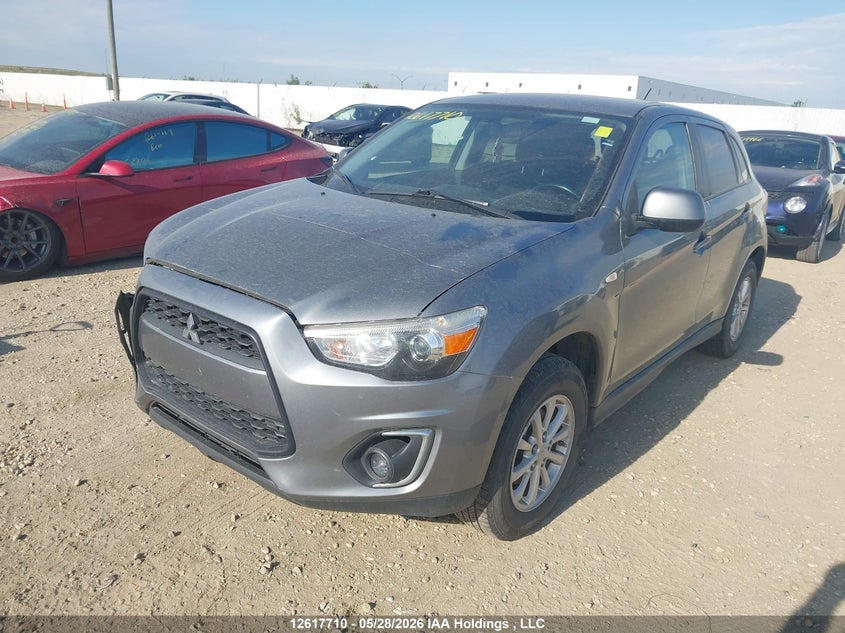 2015 Mitsubishi RVR, Удар спереду, IAAI, VIN 4A4AH3AU5FE604664 — фото 2