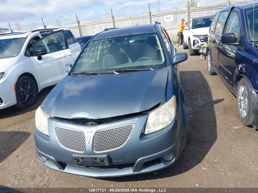 2007 Pontiac Vibe VIN: 5Y2SL65827Z434167 Lot: 12617721