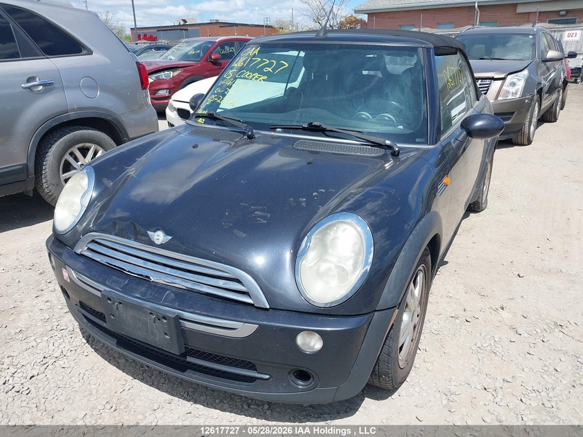 2005 MINI Cooper, Rear, IAAI, VIN WMWRF33595TG12461 — photo 2
