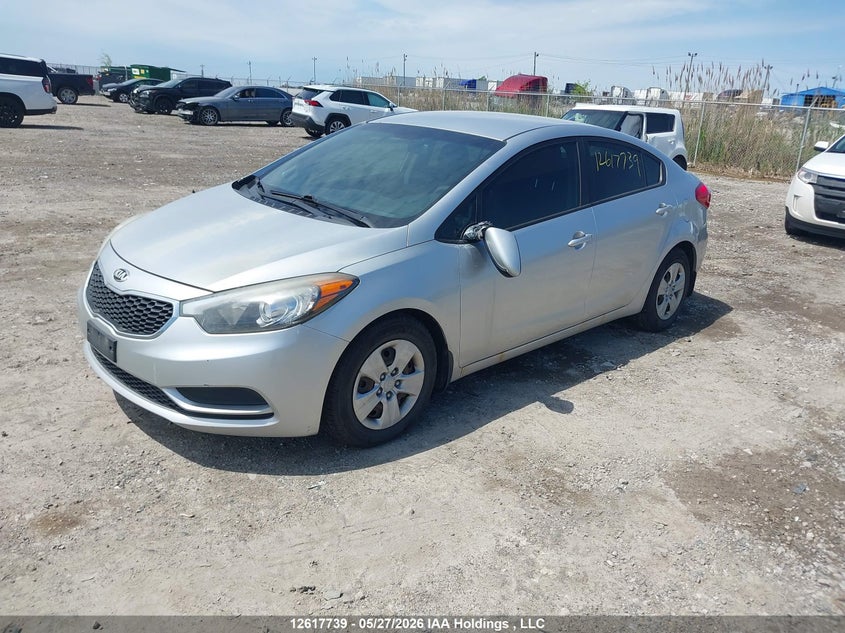 Vin: knafk4a65e5096195, lot: 3016812, kia forte lx 20142