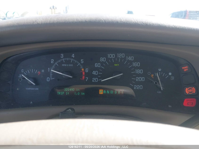 1997 Buick Park Avenue Ultra VIN: 1G4CU5215V4620519 Lot: 12616311X