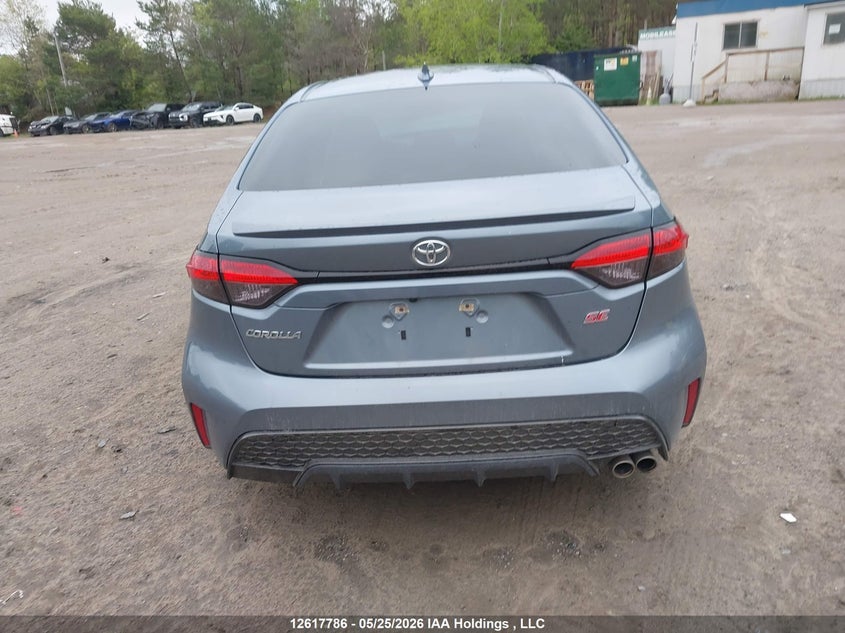 2021 Toyota Corolla Se VIN: 5YFB4MBE8MP075277 Lot: 12617786