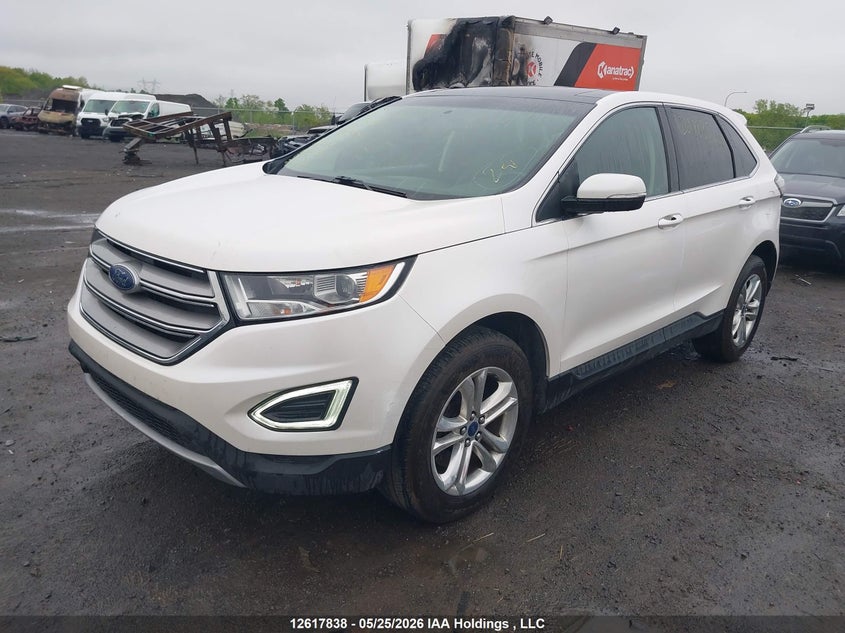 Vin: 2fmpk4j84hbb95112, lot: 3016917, ford edge sel 20172