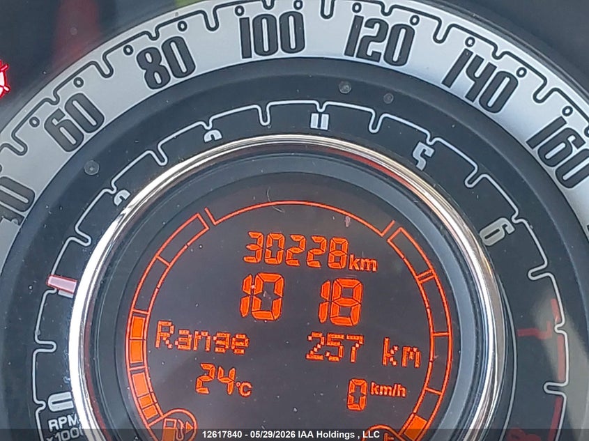 2017 Fiat 500 VIN: 3C3CFFARXHT699488 Lot: 12617840