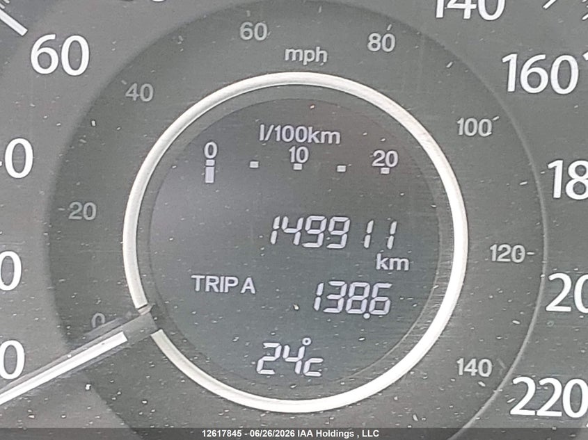 2012 HONDA CR-V SPORT UTILITY VEHICLE 2.4L I-4 DOHC, VVT, 185HP