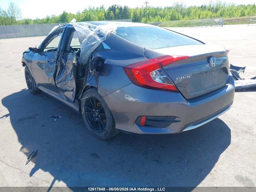 2019 HONDA CIVIC SEDAN 2.0L I-4 DOHC, VVT, 158HP