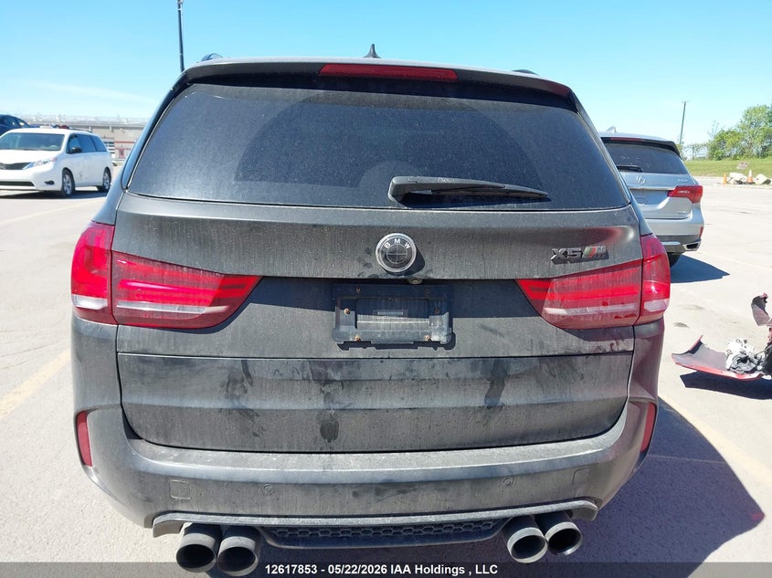 2017 BMW X5 M VIN: 5YMKT6C30H0X20524 Lot: 12617853