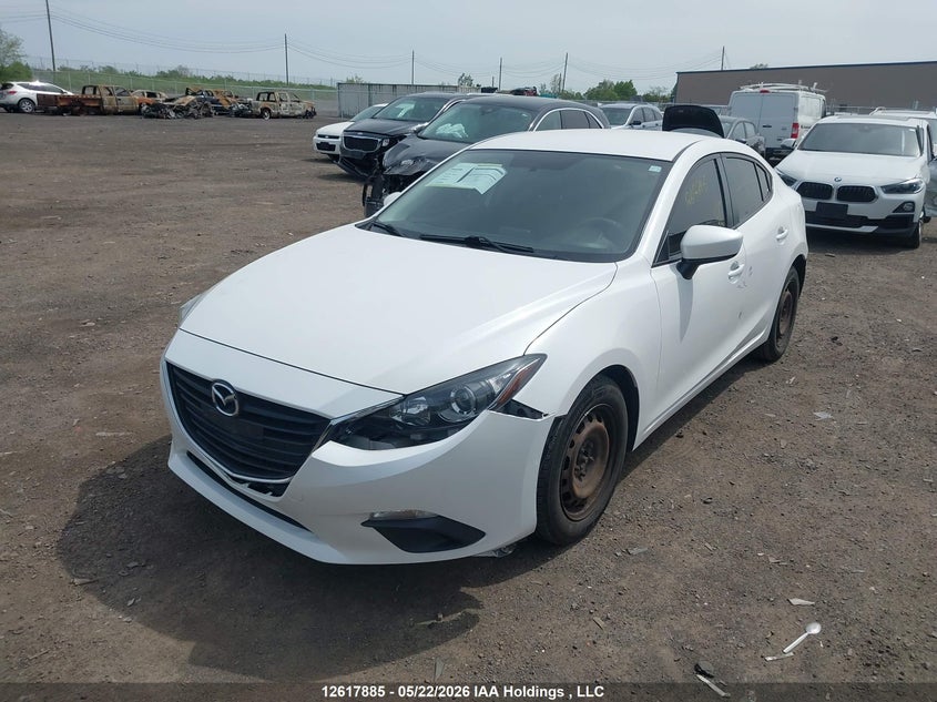 Vin: 3mzbm1u71fm163060, lot: 3016965, mazda mazda3 gx 20152