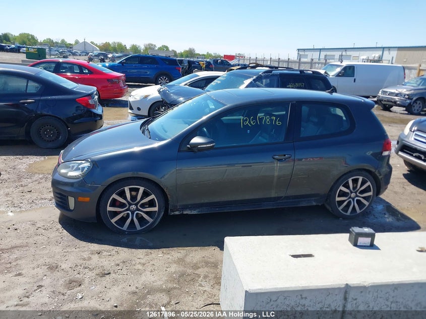 2012 Volkswagen Golf Gti 3-Door VIN: WVWEV7AJ5CW011178 Lot: 12617896